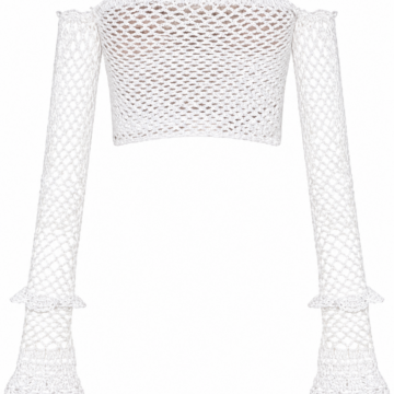 White Striped Short Sleeve T-Shirt